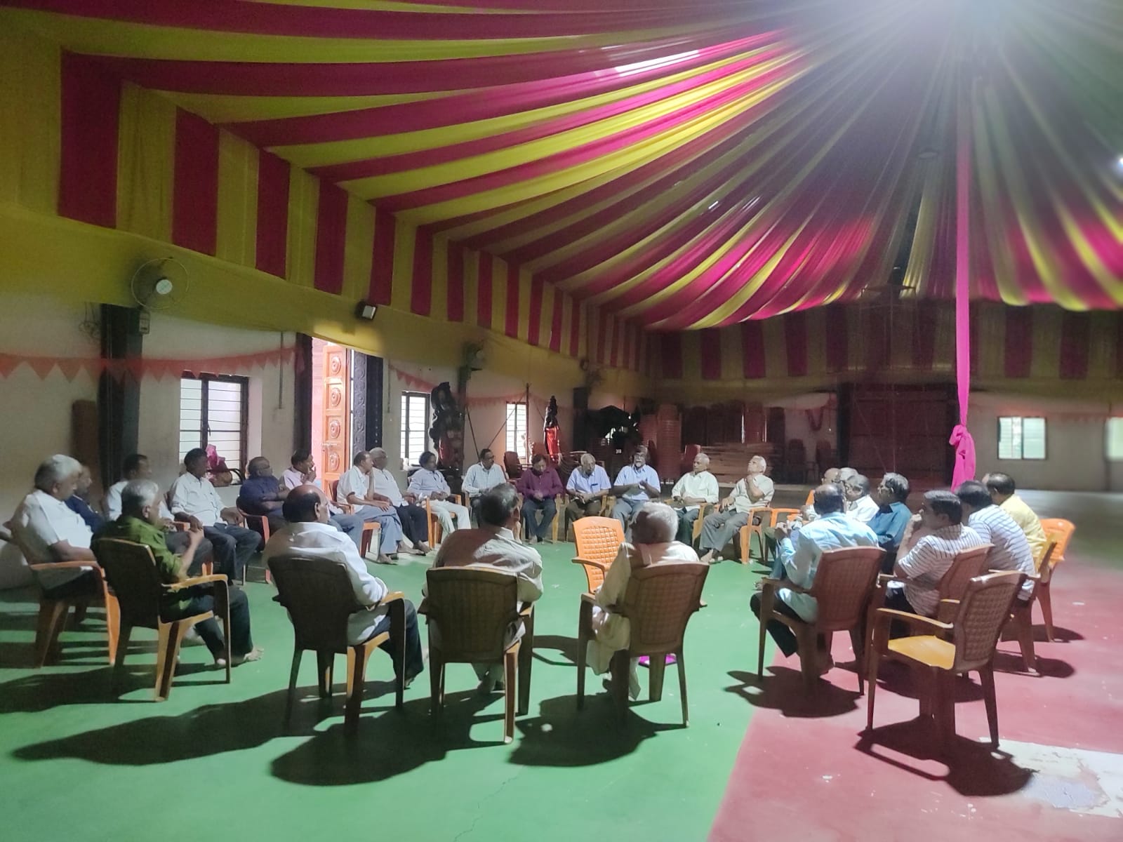 The 10th General Body Meeting was held on10 th July, 2023 at 5.00 pm in the premisis of Ramalayam temple,HTC.